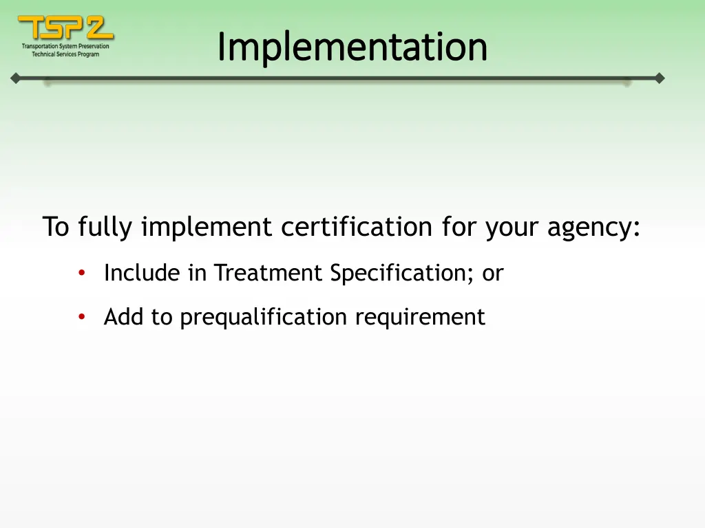 implementation implementation