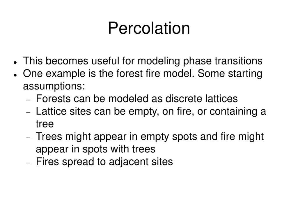 percolation 2