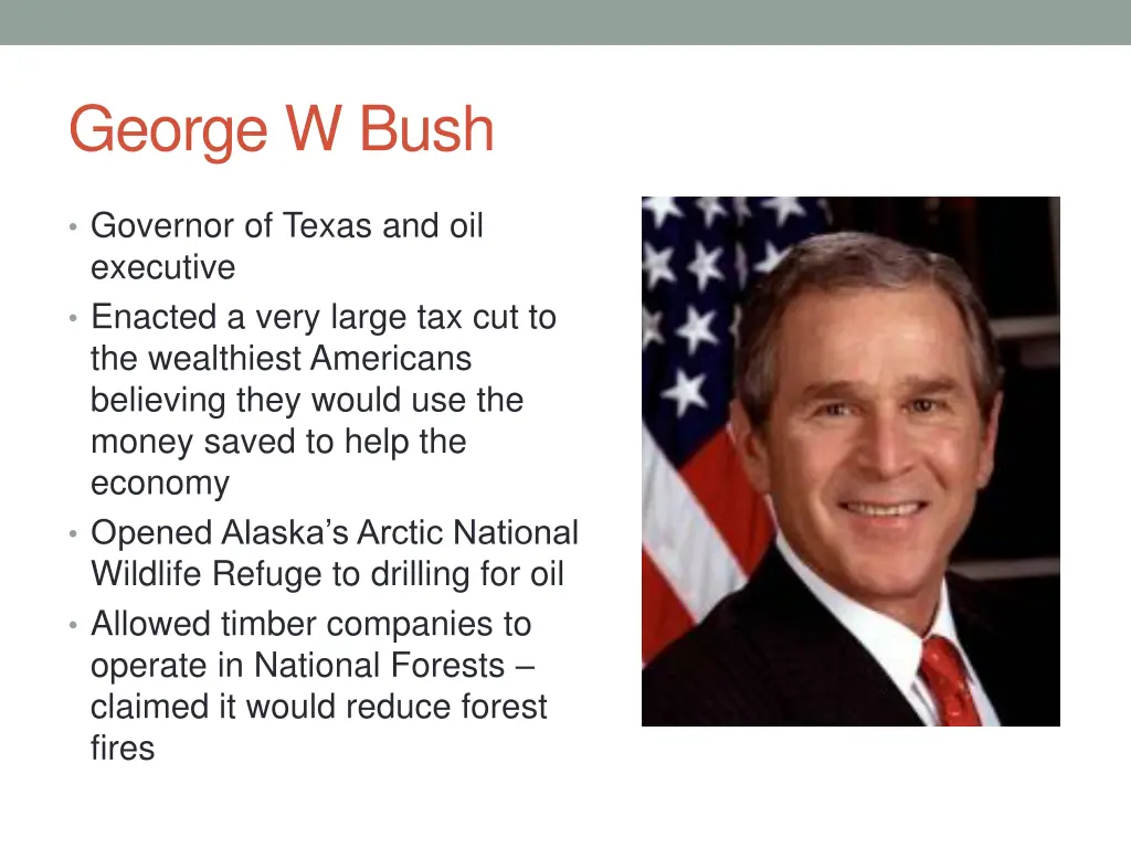 george w bush
