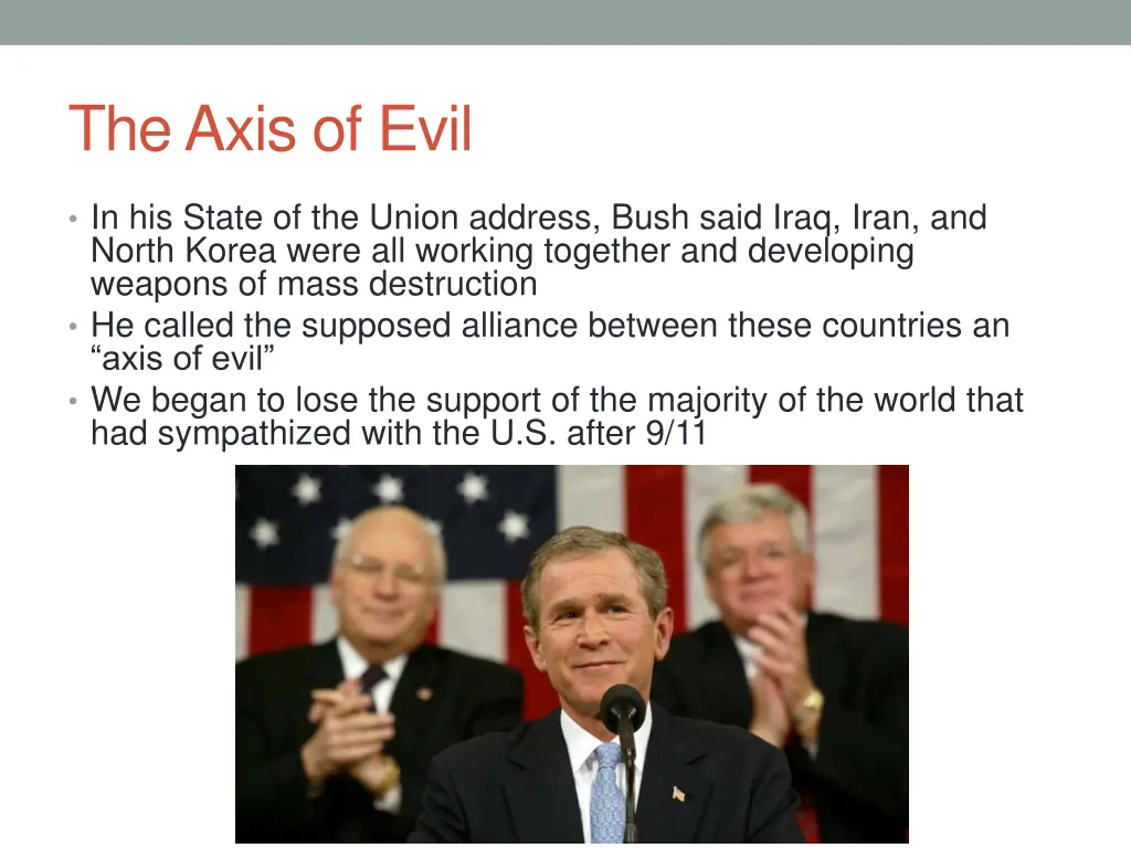 the axis of evil