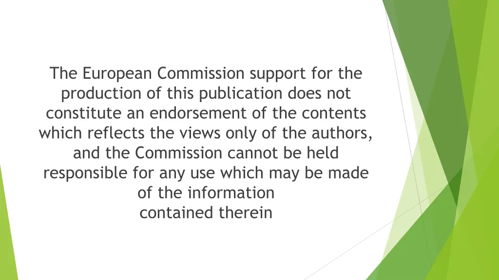 the european commission support