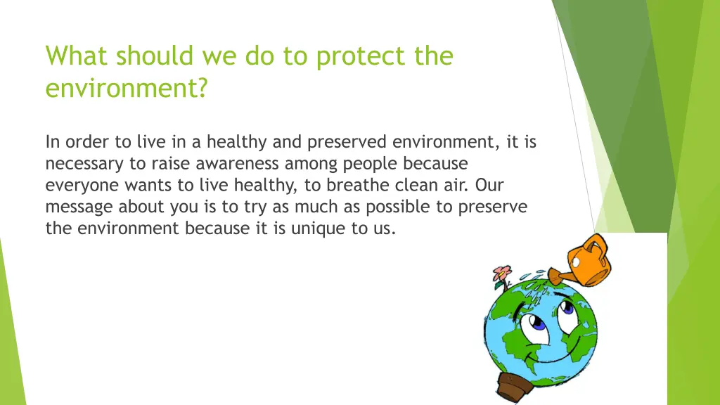 what should we do to protect the environment