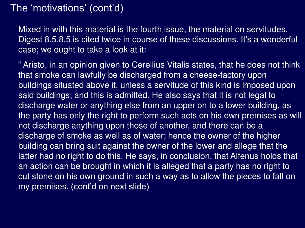 the motivations cont d 5