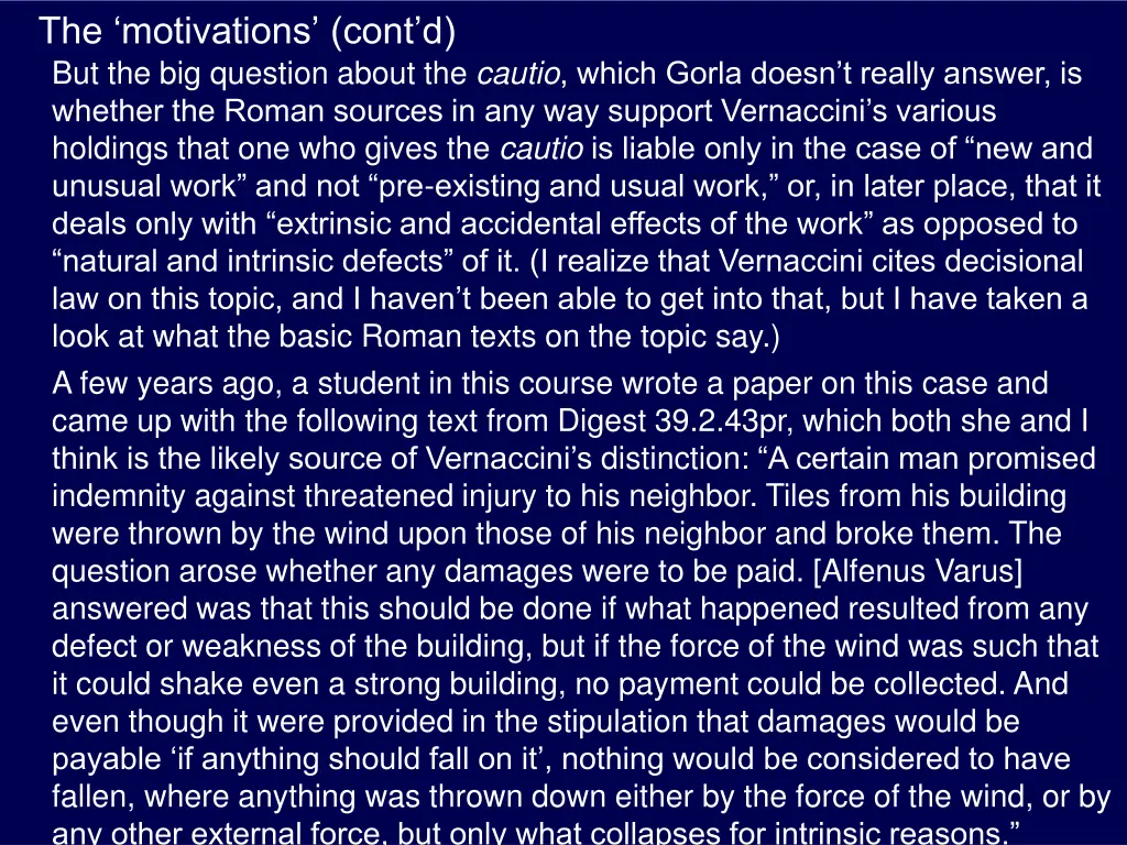 the motivations cont d but the big question about