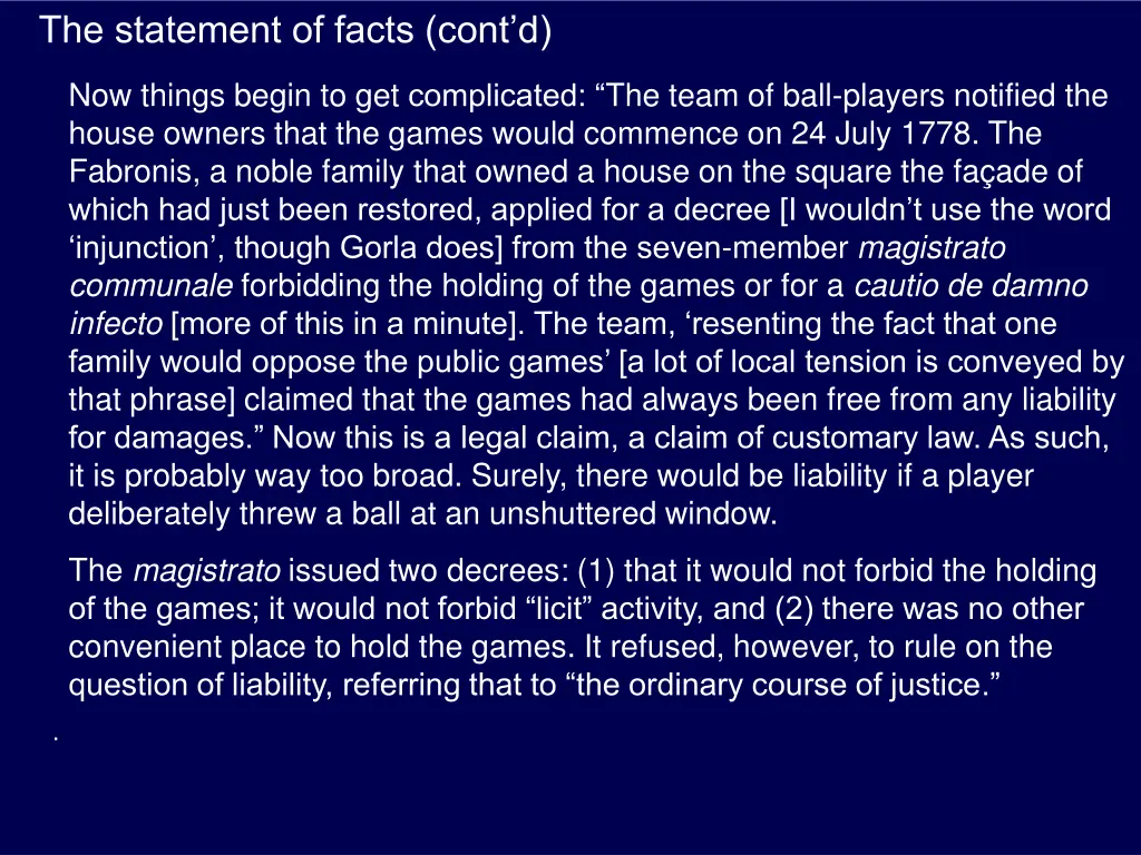 the statement of facts cont d 2