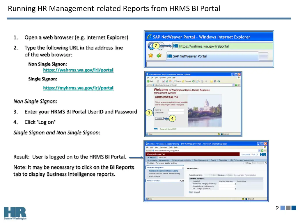 running hr management related reports from hrms 1