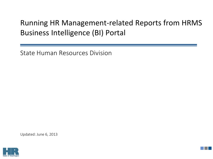 running hr management related reports from hrms