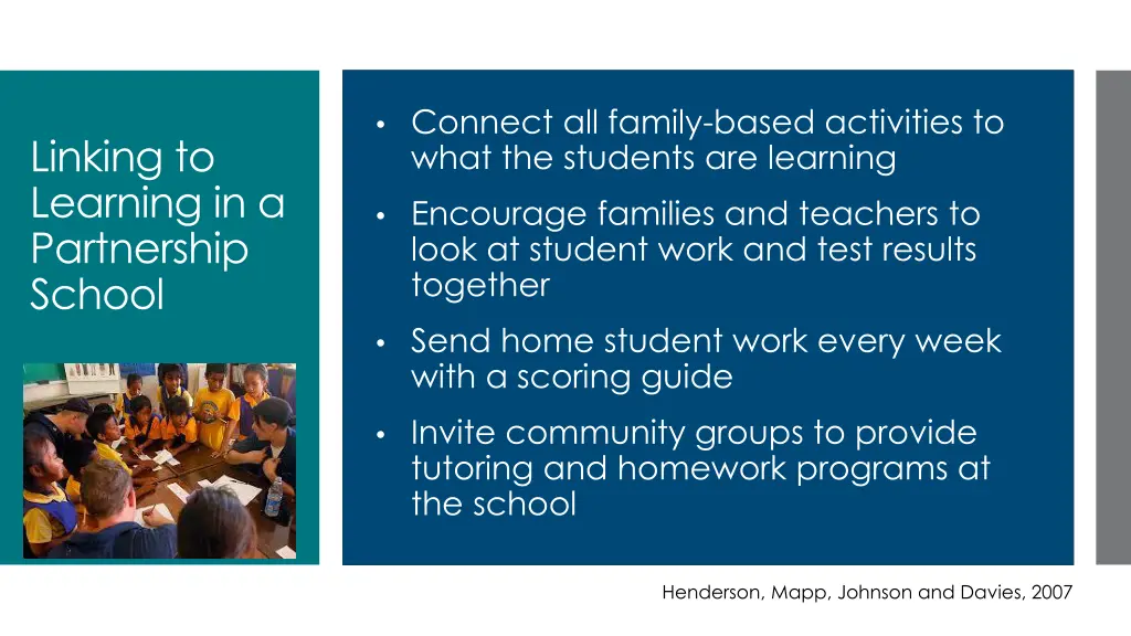 connect all family based activities to what