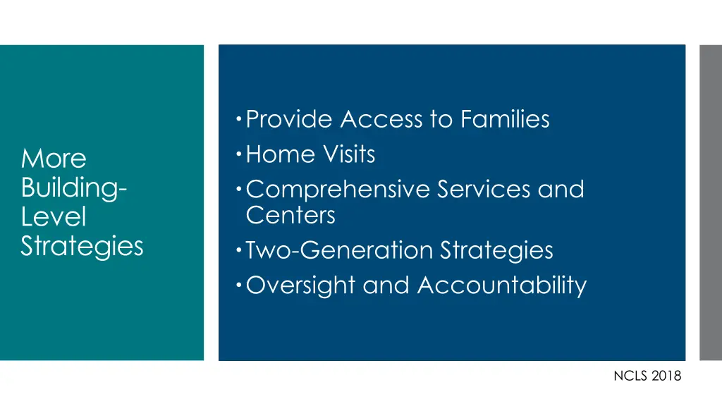provide access to families home visits