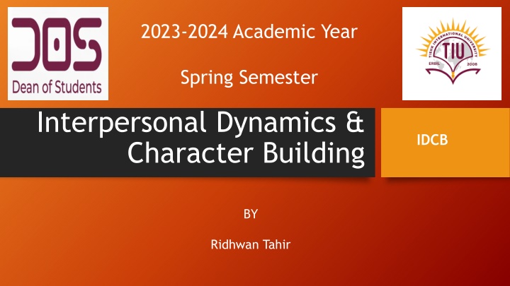 2023 2024 academic year
