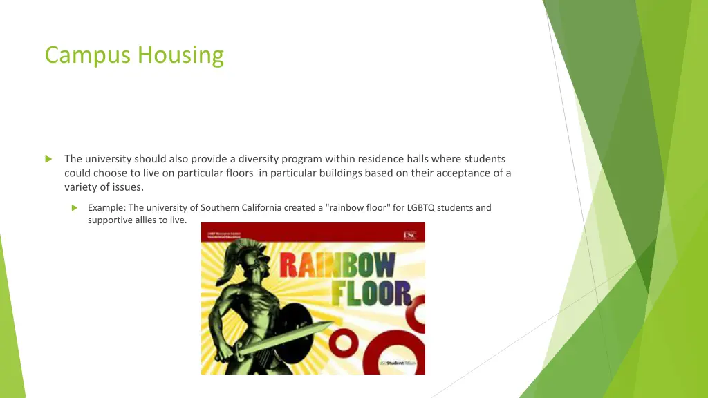 campus housing