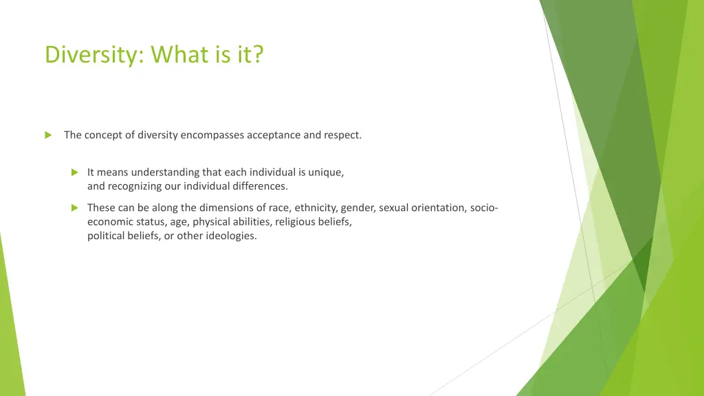 diversity what is it