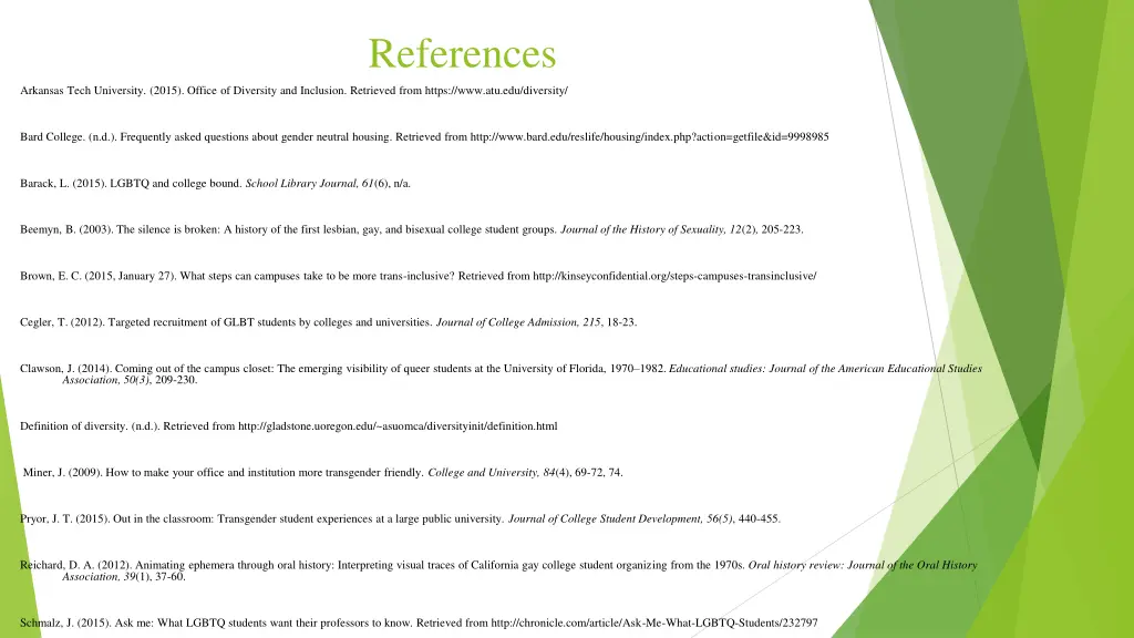 references