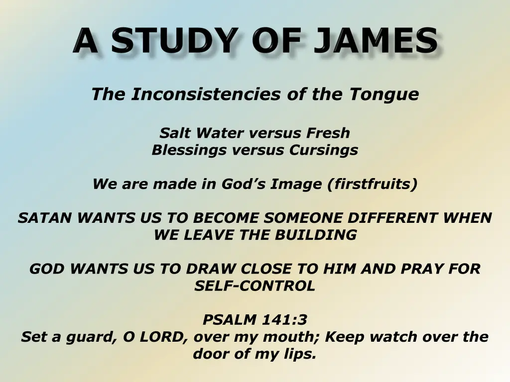 the inconsistencies of the tongue
