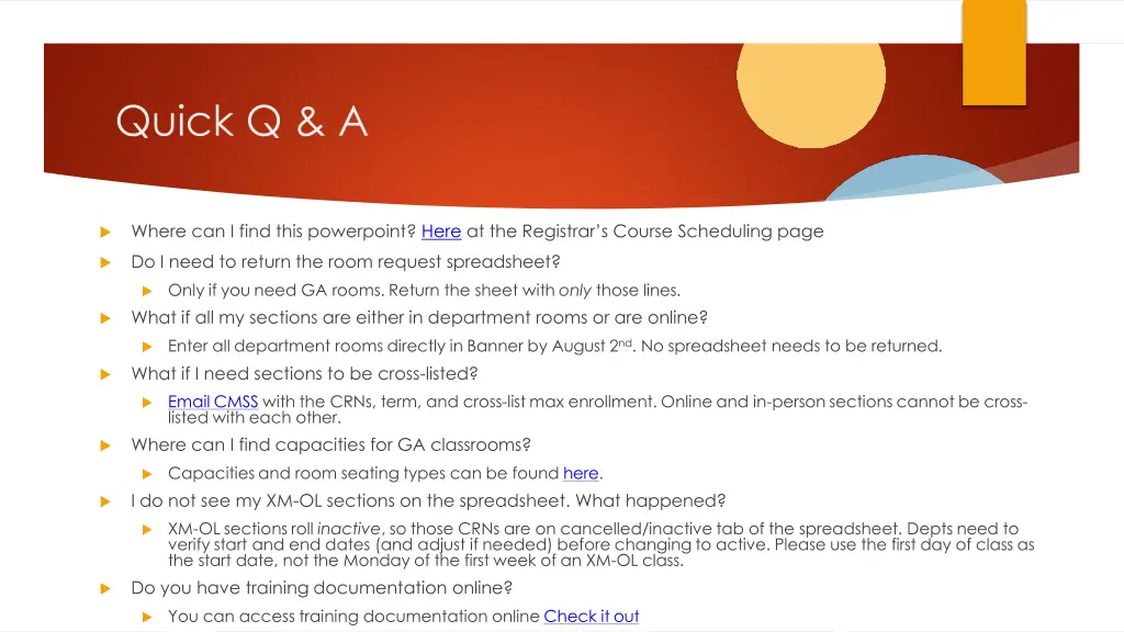 quick q a