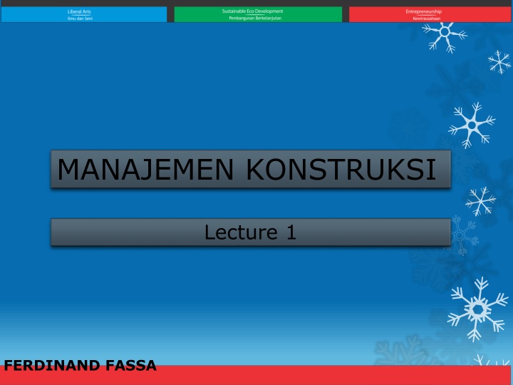 manajemen konstruksi