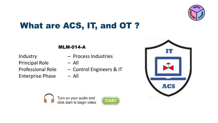 what are acs it and ot