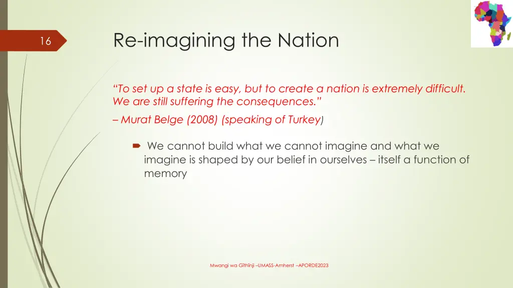 re imagining the nation