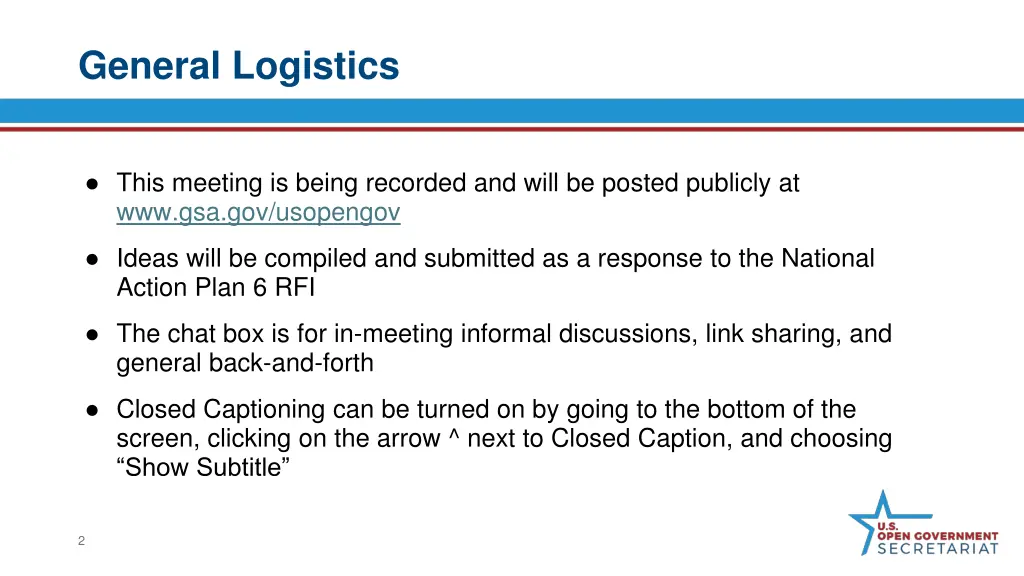 general logistics