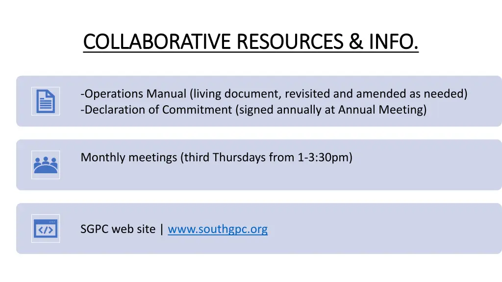 collaborative resources info collaborative