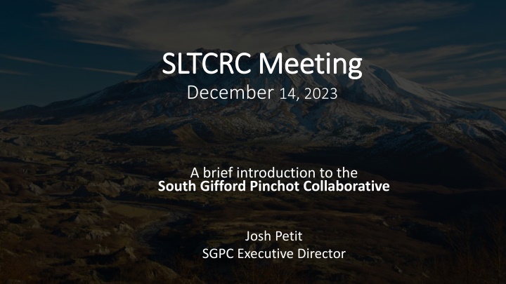 sltcrc meeting sltcrc meeting december 14 2023