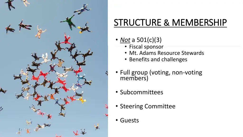 structure structure membership