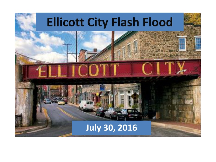 ellicott city flash flood