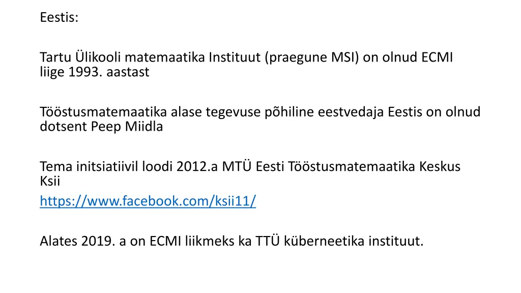 eestis