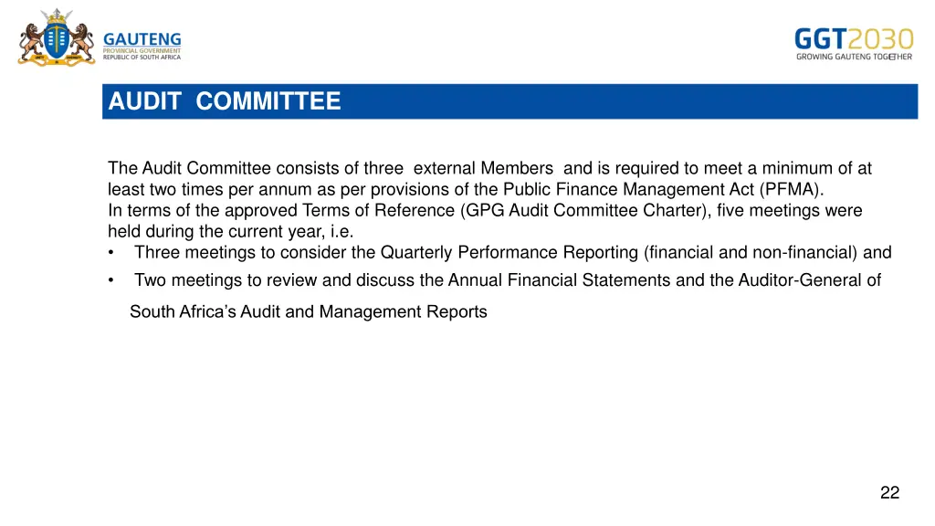 audit committee