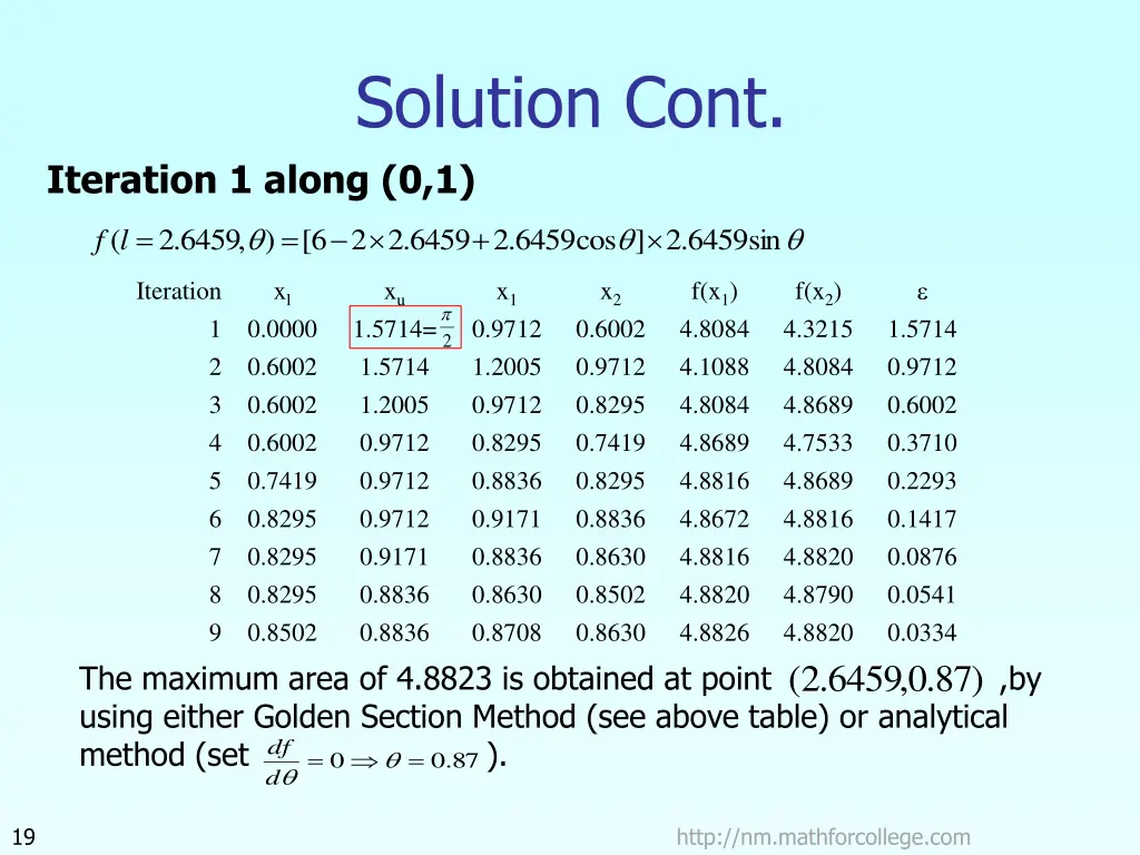 solution cont 1