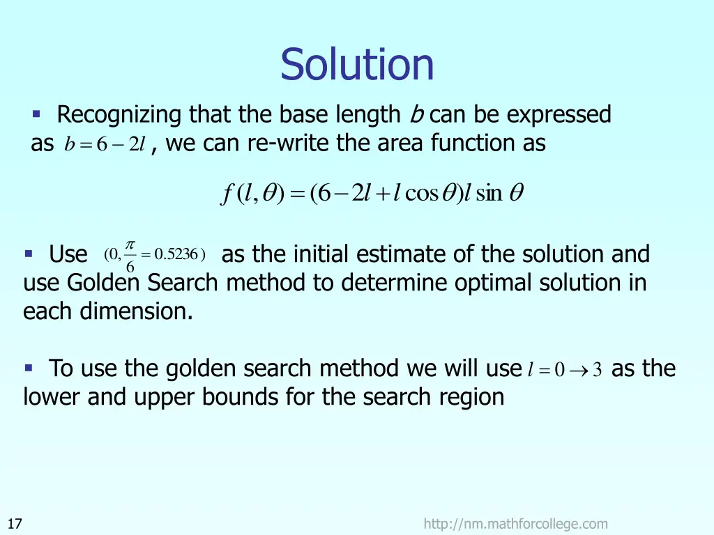 solution