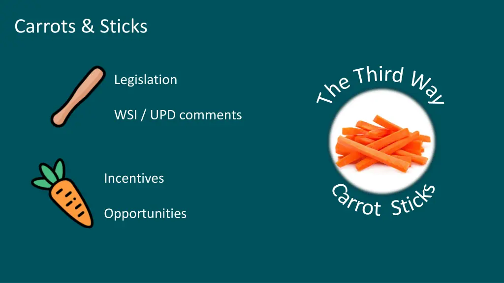 carrots sticks