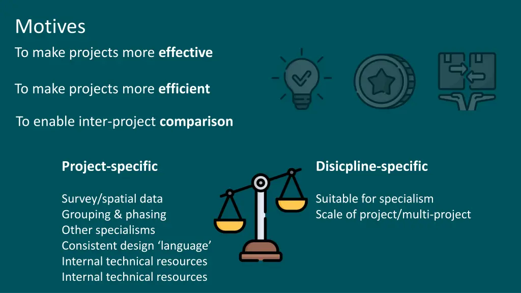 motives to make projects more effective 1