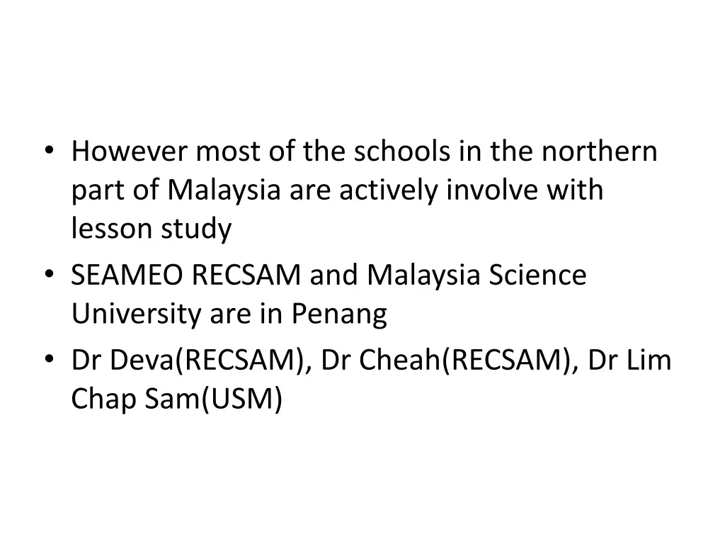 however most of the schools in the northern part