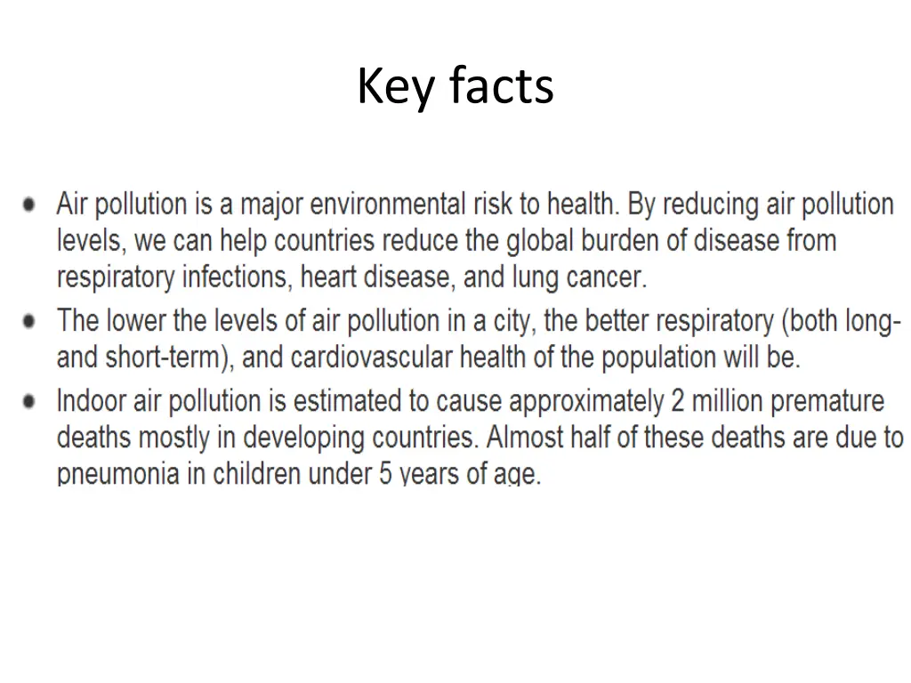 key facts