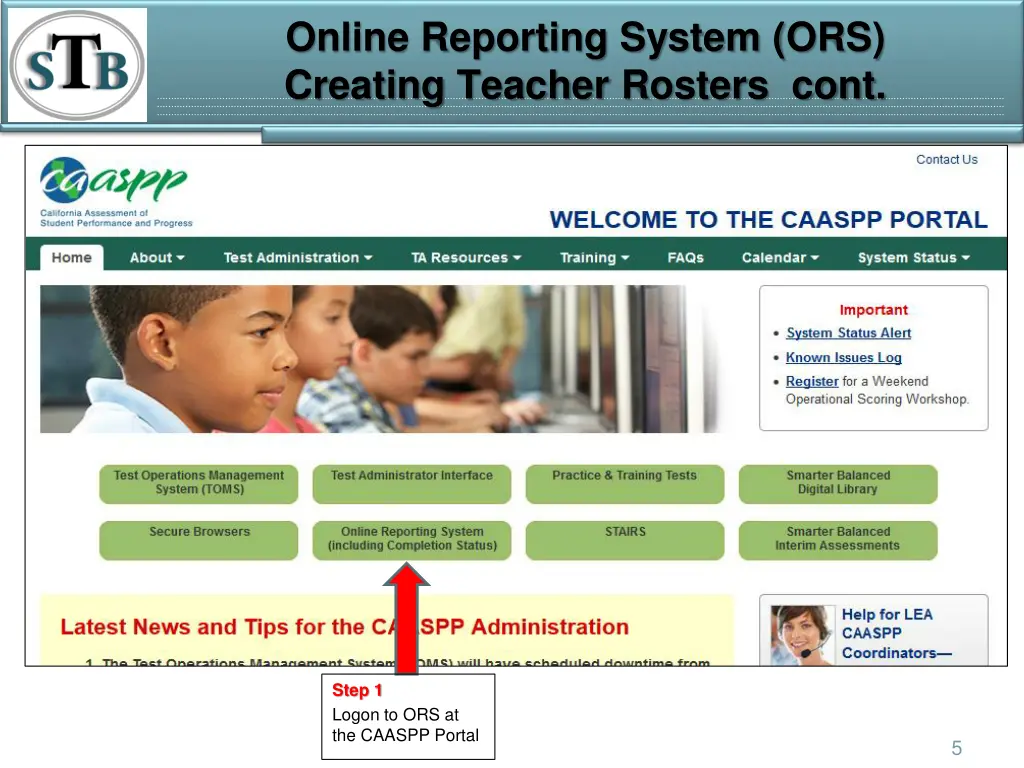 online reporting system ors creating teacher 3