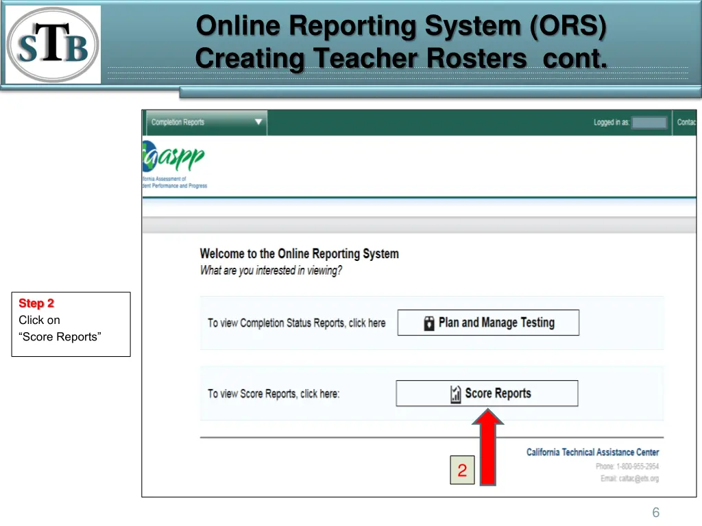 online reporting system ors creating teacher 4