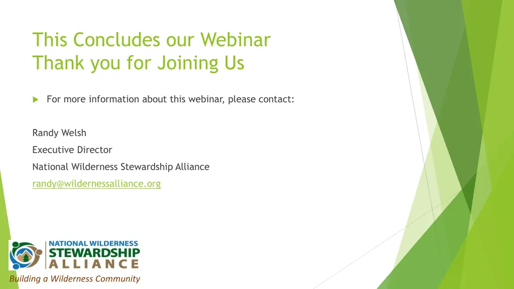 this concludes our webinar thank you for joining