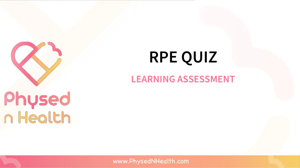 rpe quiz
