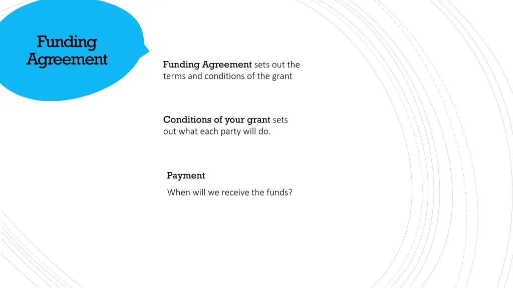 funding agreement