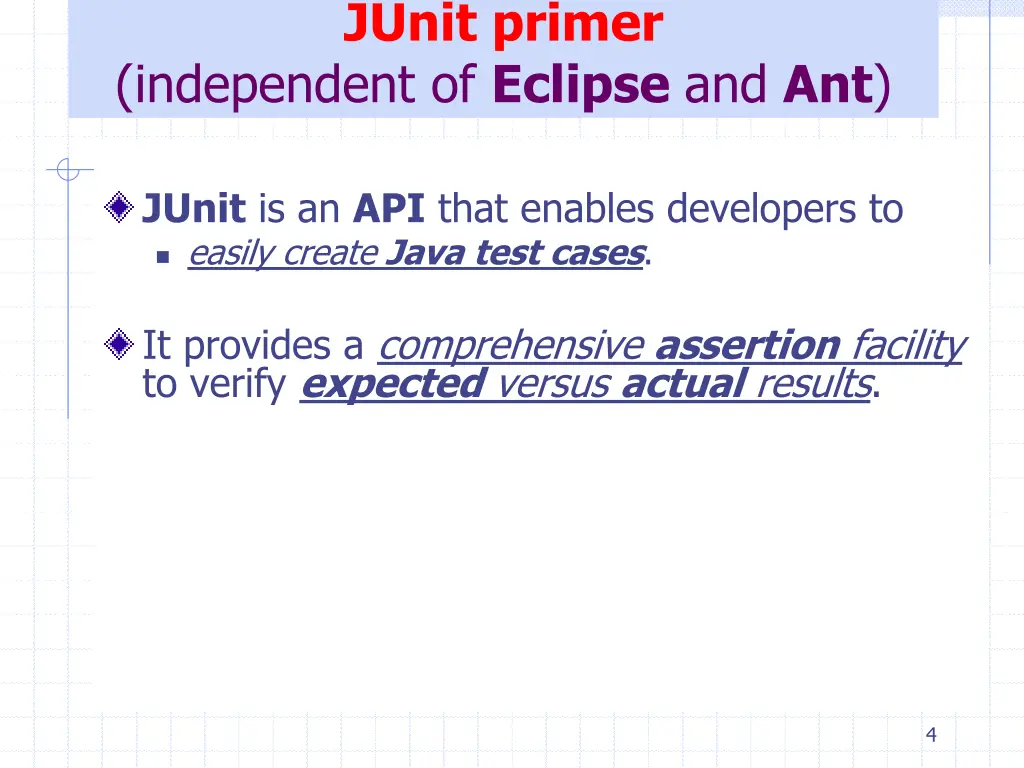 junit primer