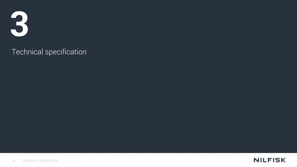 3 technical specification