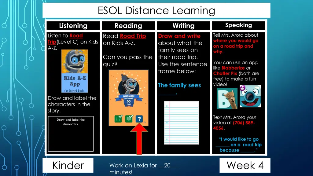 esol distance learning