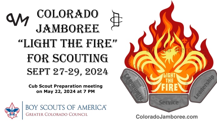 colorado jamboree light the fire for scouting