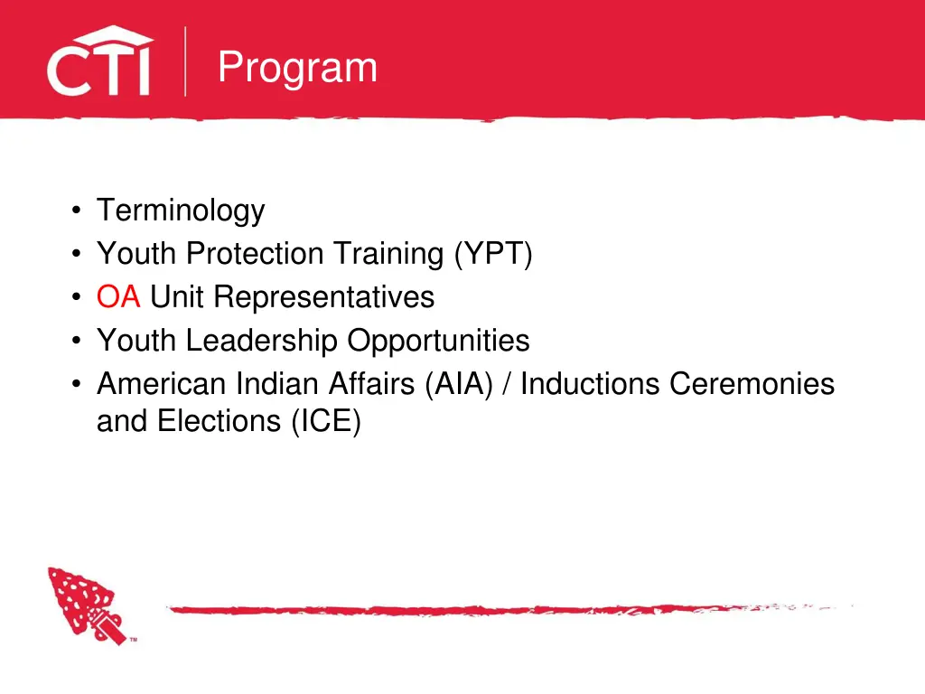 program