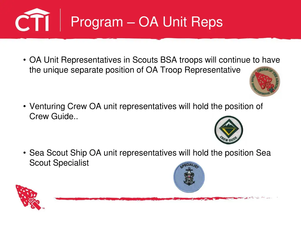 program oa unit reps 1