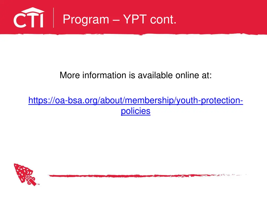 program ypt cont 1