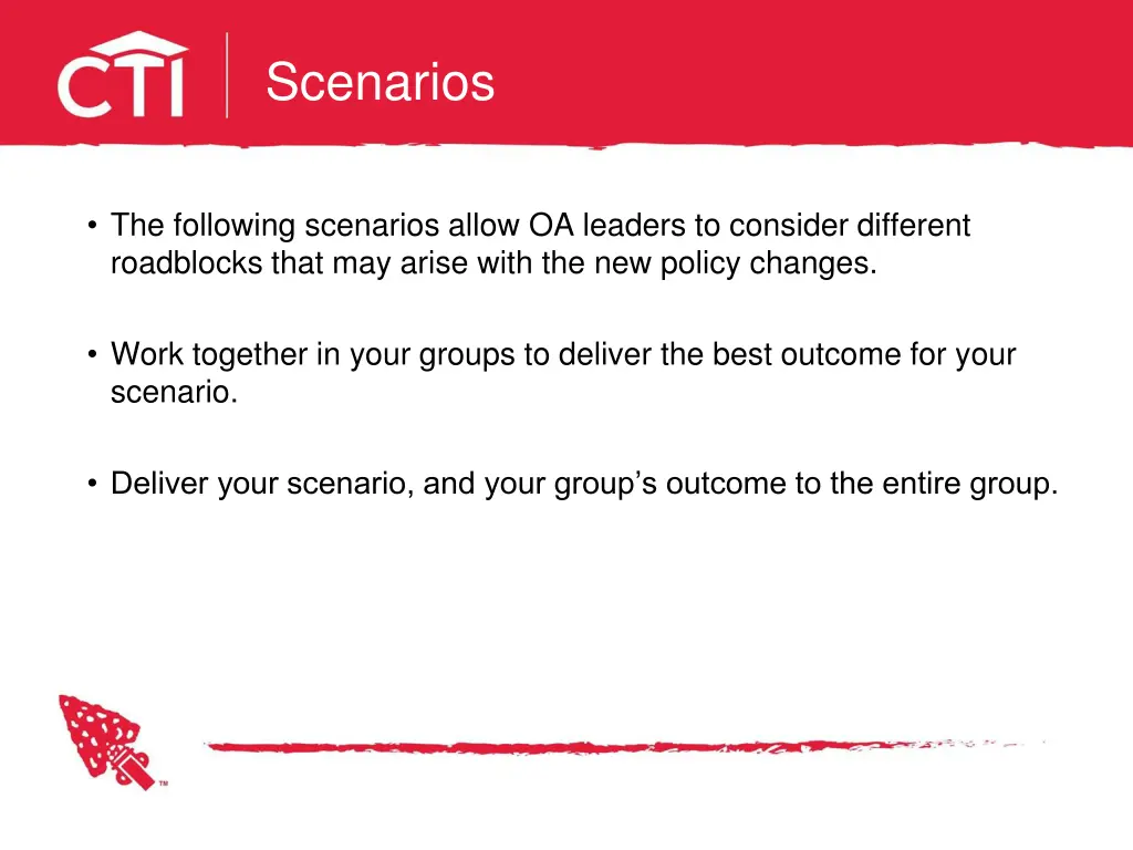 scenarios