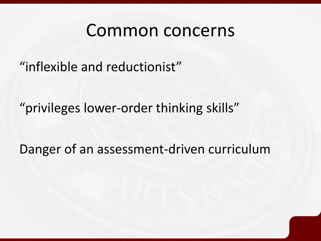 common concerns