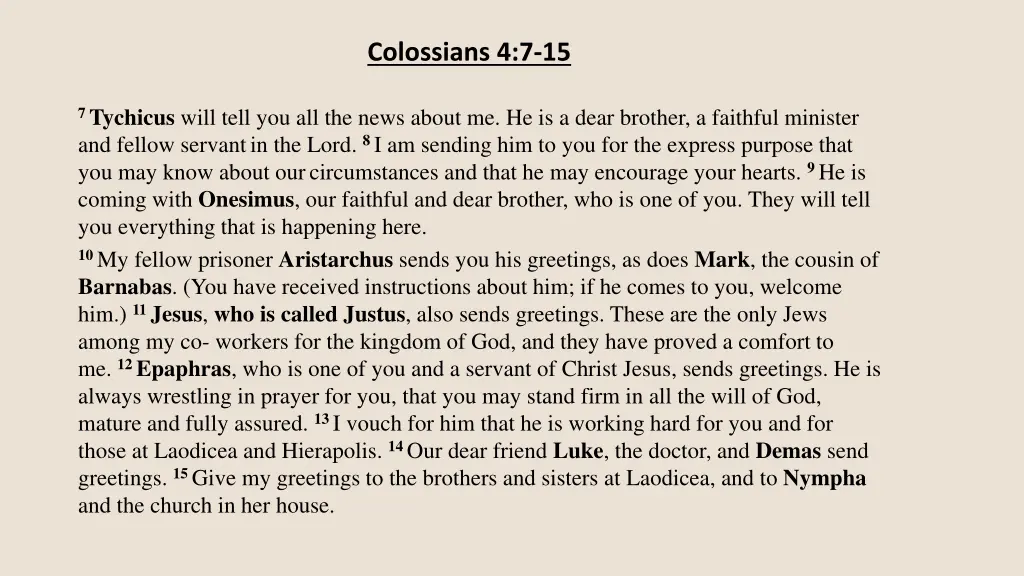 colossians 4 7 15
